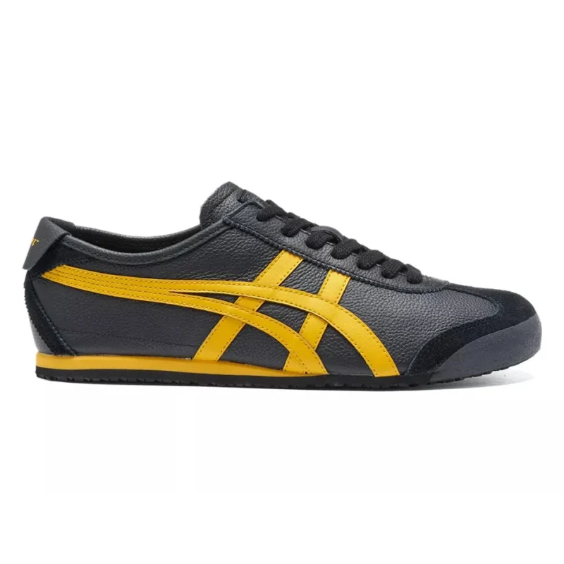Onitsuka Tiger Unisex Mexico 66 "Black Yellow"