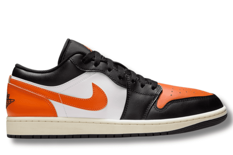 Air Jordan 1 Low “Black Starfish White Sail”