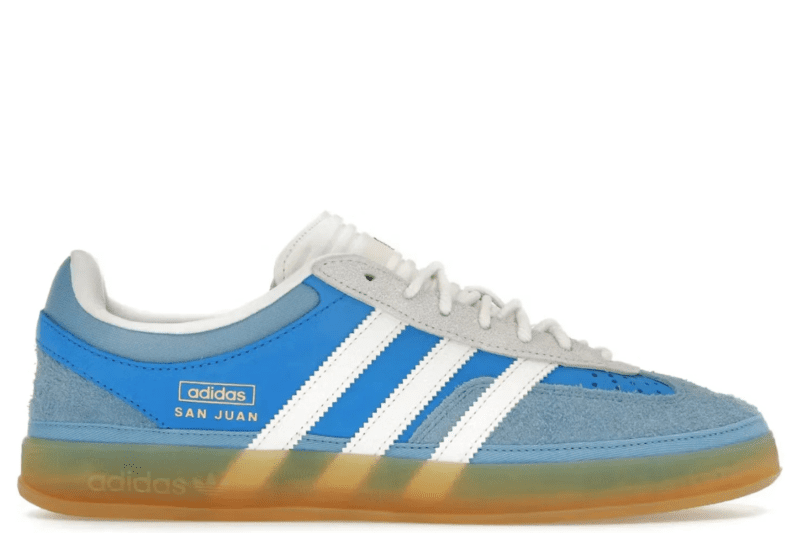 Bad Bunny x Adidas Benito Gazelle Indoor "San Juan Blue"