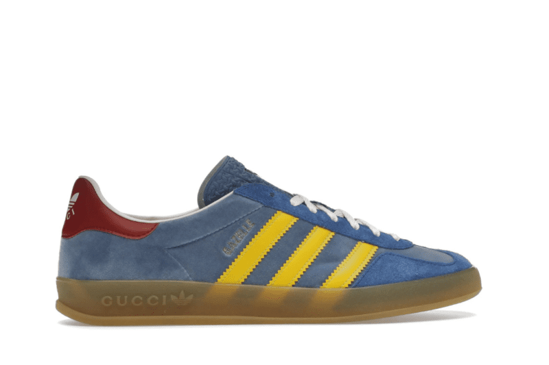 Gucci x Adidas Gazelle "Light Blue Yellow"