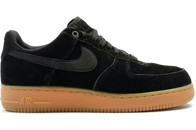 Nike Air Force 1 '07 "Black Suede"