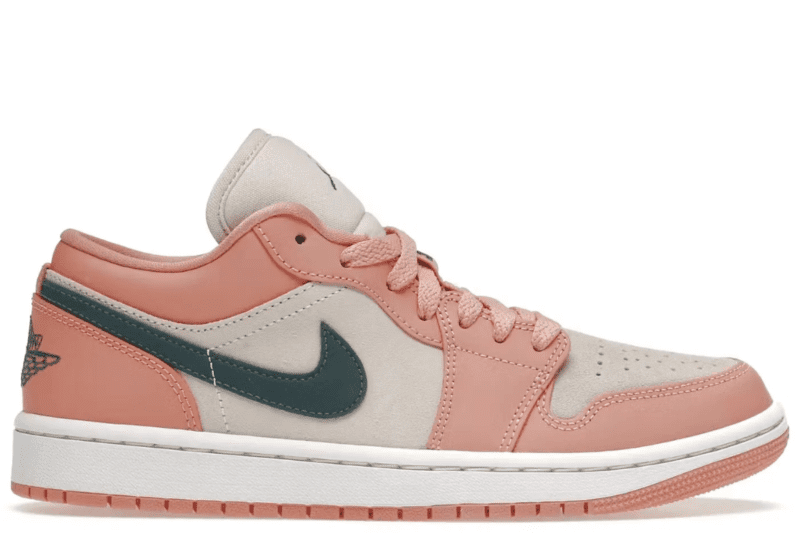 Air Jordan 1 Low “Light Madder Root Coral Pink” Women
