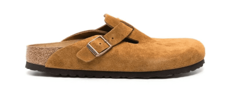 Birkenstock Boston "Tan Suede"