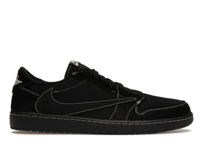 Travis Scott X Air Jordan 1 Low “Phantom Black” Semi UA
