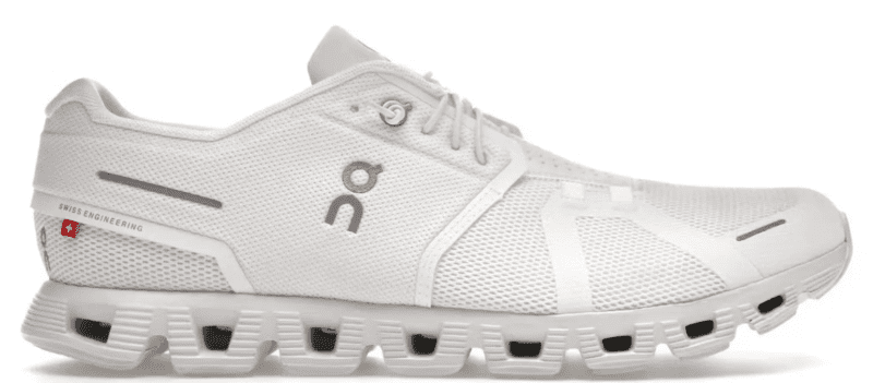 On Cloud 5 All White