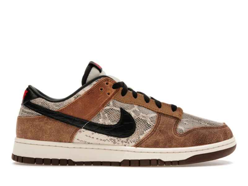 SB Dunk Low "Brown Snakeskin"