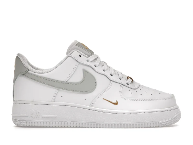 Nike Air Force 1 "Grey Gold Mini Swoosh"