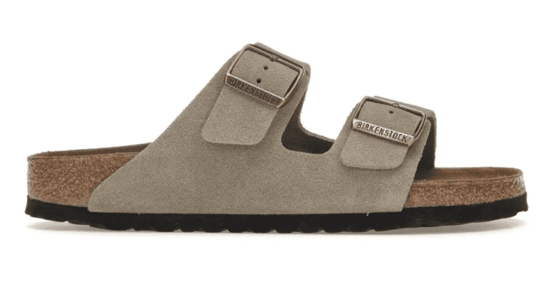 Birkenstock Arizona "Suede Taupe"
